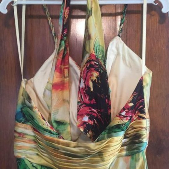Colorful Formal Cache Dress - SIZE 8 - Picture 4 of 8